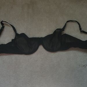 Auden Black Sheer Bra